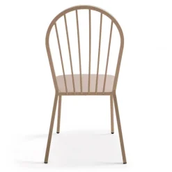 Bistrostuhl aus Metall 56 x 52 x 94 cm - Oviala