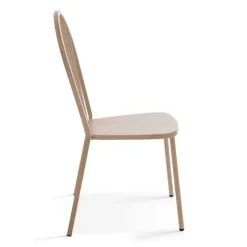 Bistrostuhl aus Metall 56 x 52 x 94 cm - Oviala