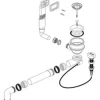 Blanco Ablaufgarnitur 3 ½'' mit Ablauffernbedienung 237859