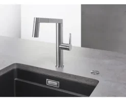 Blanco Druckbedienung PushControl III satin platinum 210677