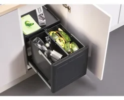 BLANCO Einbaumülleimer BOTTON Pro 45/2 Automatic 517468