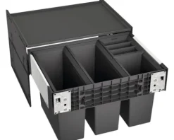 BLANCO Einbaumülleimer SELECT II 60/4 Fassungsvermögen 2x 15 l und 2x 6 l 526206