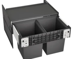 BLANCO Einbaumülleimer SELECT II Compact 60/2 Fassungsvermögen 2x 17 l 526207