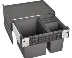 BLANCO Einbaumülleimer SELECT II 60/3 Fassungsvermögen 1x 30 l und 2x 8 l 526205