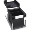 BLANCO Einbaumülleimer SELECT II 40/2 Combi Anzahl Fächer 2 13 Liter schwarz 527854
