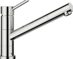 Blanco Einhebel Küchenarmatur KANO-F chrom glänzend Fenstermontage abklappbar 527959