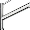 Blanco Einhebel Küchenarmatur Niederdruckarmatur KANO-F chrom glänzend Fenstermontage abklappbar 527960