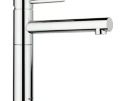 Blanco Küchenarmatur ALTA-F II klappbar für Vorfenstermontage chrom 527542