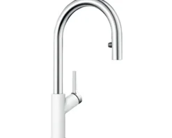 Blanco Küchenarmatur CARENA-S VARIO silgranitweiß 521368