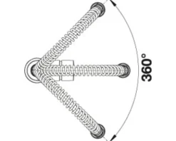 Blanco Küchenarmatur flexibel CATRIS-S chrom 521476