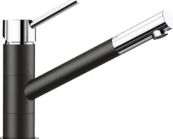 Blanco Küchenarmatur KANO chrom schwarz 526175