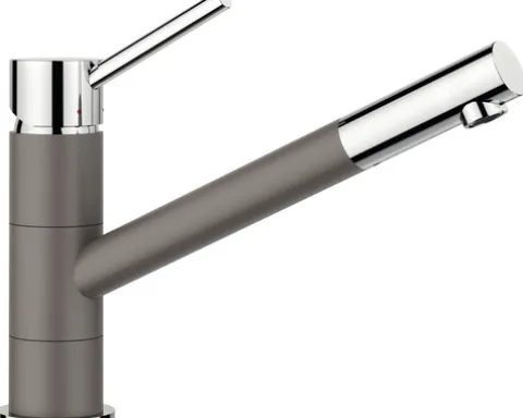 Blanco Küchenarmatur KANO chrom vulkangrau 526950