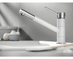 Blanco Küchenarmatur KANO chrom softweiß 526951