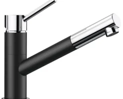 Blanco Küchenarmatur KANO-S chrom schwarz 526174