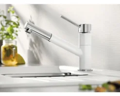 Blanco Küchenarmatur KANO-S chrom vulkangrau 526952