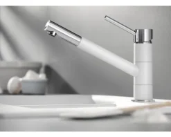 Blanco Küchenarmatur KANO silgranitweiß 525030