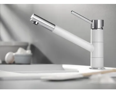 Blanco Küchenarmatur KANO silgranitweiß 525030
