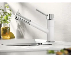 Blanco Küchenarmatur KANO-S silgranitweiß 525040