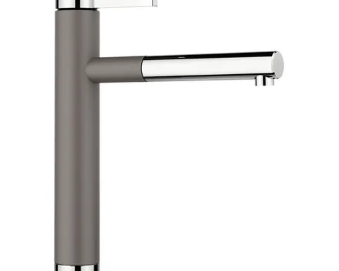 Blanco Küchenarmatur LINEE-S chrom vulkangrau 526956