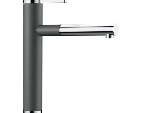 Blanco Küchenarmatur LINEE-S felsgrau 518804