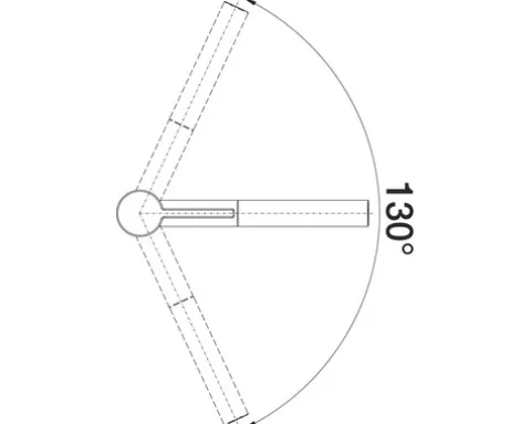 Blanco Küchenarmatur LINEE-S felsgrau 518804