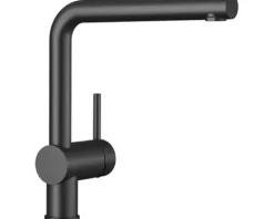 Blanco Küchenarmatur LINUS DVGW geprüft schwarz matt 525806