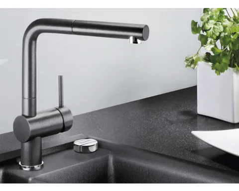 Blanco Küchenarmatur LINUS-S anthrazit matt 516688