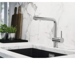 Blanco Küchenarmatur LINUS satin gold matt 526683