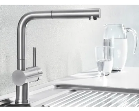 Blanco Küchenarmatur LINUS-S edelstahl gebürstet 517184