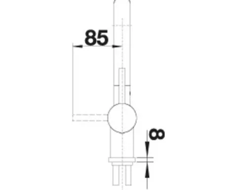 Blanco Küchenarmatur LINUS-S felsgrau matt 518813