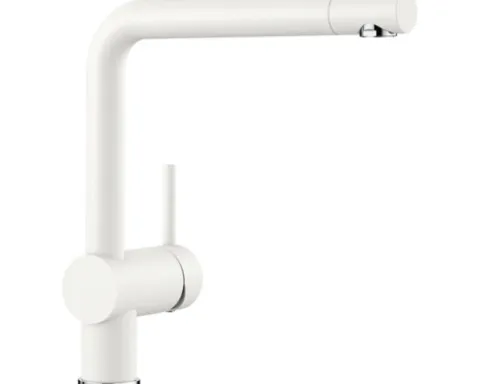 Blanco Küchenarmatur LINUS silgranitweiß matt 516702