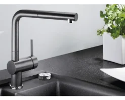 Blanco Küchenarmatur LINUS-S softweiß matt 526959