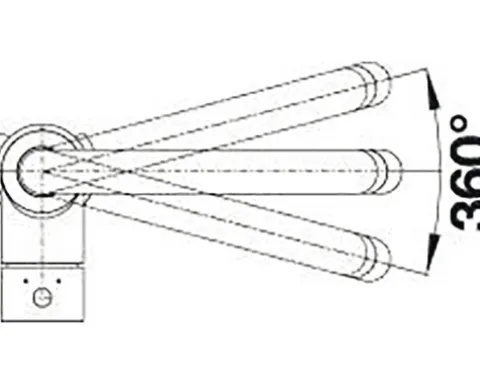Blanco Küchenarmatur MIDA-S anthrazit 521455
