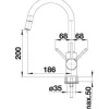Blanco Küchenarmatur MIDA-S chrom 521454