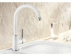 Blanco Küchenarmatur MIDA weiß 519418