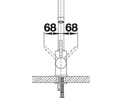 Blanco Küchenarmatur MIDA weiß 519418