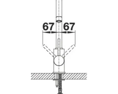 Blanco Küchenarmatur MIDA weiß 519418
