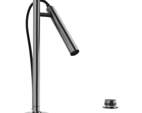 Blanco Küchenarmatur mit Brause LUNEOO-S satin dark steel satiniert 527975