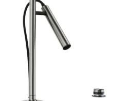 Blanco Küchenarmatur mit Brause LUNEOO-S satin platinum satiniert 527976