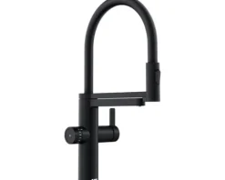 Blanco Küchenarmatur mit Filterfunktion DRINK.FILTER EVOL-S PRO schwarz matt 526636