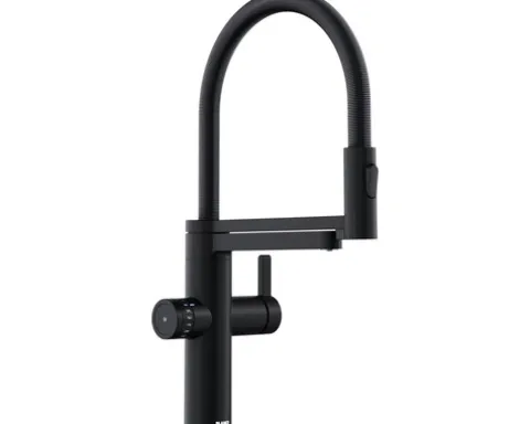 Blanco Küchenarmatur mit Filterfunktion DRINK.FILTER EVOL-S PRO schwarz matt 526636