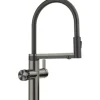Blanco Küchenarmatur mit Filterfunktion und Kochend heißes Wasser CHOICE ICONA satin dark steel satiniert 527659
