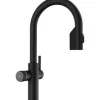Blanco Küchenarmatur mit Filterfunktion und Kochend heißes Wasser Wasserhahn mit Sprudel CHOICE ICONA-C schwarz matt 527929