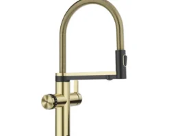 Blanco Küchenarmatur mit Filterfunktion und Kochend heißes Wasser CHOICE ICONA satin gold satiniert 527658