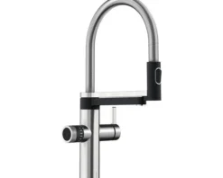 Blanco Küchenarmatur mit Filterfunktion und Kochend heißes Wasser DRINK.HOT EVOL-S PRO edelstahl gebürstet 526310