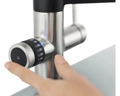 Blanco Küchenarmatur mit Filterfunktion und Kochend heißes Wasser DRINK.HOT EVOL-S PRO edelstahl gebürstet 526310