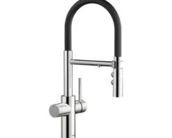 Blanco Küchenarmatur mit Filterfunktion Küchenarmatur flexibel CATRIS-S FLEXO FILTER chrom glänzend 526705