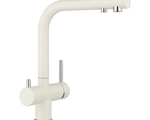 Blanco Küchenarmatur mit Filterfunktion FONTAS II softweiß matt 526943
