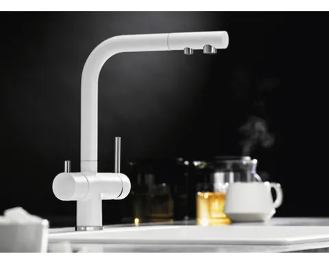 Blanco Küchenarmatur mit Filterfunktion FONTAS II softweiß matt 526943