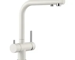 Blanco Küchenarmatur mit Filterfunktion FONTAS II silgranitweiß matt 523134
